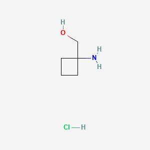 1-AMino-cyclobutaneMethanol HCl structure, CAS 1392213-15-8