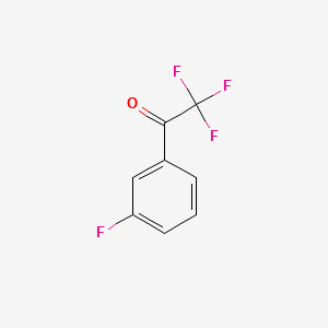 2,2,2,3'-TETRAFLUOROACETOPHENONE structure, CAS 708-64-5