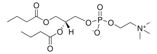 1,2-DIBUTYRYL-SN-GLYCERO-3-PHOSPHOCHOLINE structure, CAS 3355-26-8