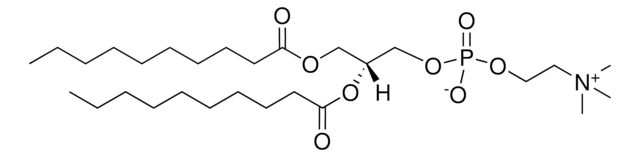 1,2-DIDECANOYL-SN-GLYCERO-3-PHOSPHOCHOLINE structure, CAS 3436-44-0