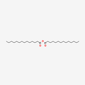 MYRISTIC ANHYDRIDE structure, CAS 626-29-9