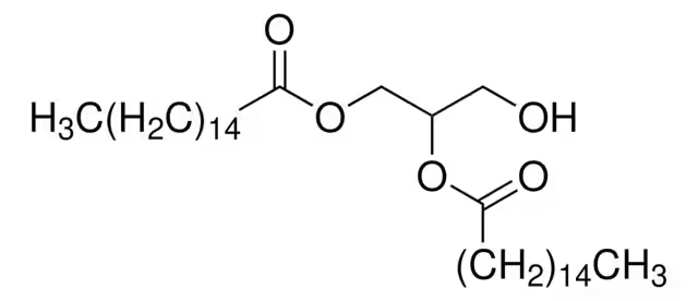 1,2-DIPALMITOYL-RAC-GLYCEROL structure, CAS 40290-32-2
