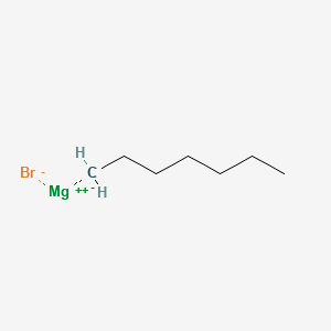 HEPTYLMAGNESIUM BROMIDE structure, CAS 13125-66-1