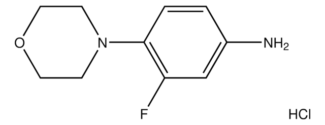 (3-fluoro-4-(Morpholinyl)phenyl)isocyanate structure, CAS 224323-51-7
