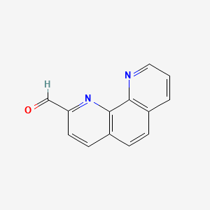 1,10-phenanthroline-2-carbaldehyde structure, CAS 33795-37-8