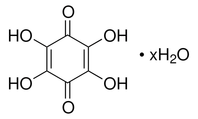 TETRAHYDROXY-1,4-QUINONE HYDRATE structure, CAS 123334-16-7
