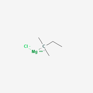 1,1-Dimethylpropylmagnesium Chloride - 1.0 M in Di Ethyl Ether structure, CAS 28276-08-6