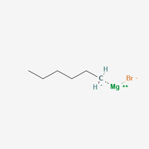 Hexyl Magnesium Bromide - 2.0 M In DEE/THF structure, CAS 3761-92-0