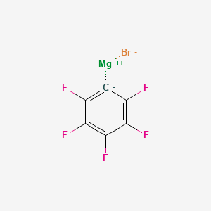 Pentafluorophenylmagnesium Bromide - 0.5 M in DEE structure, CAS 879-05-0