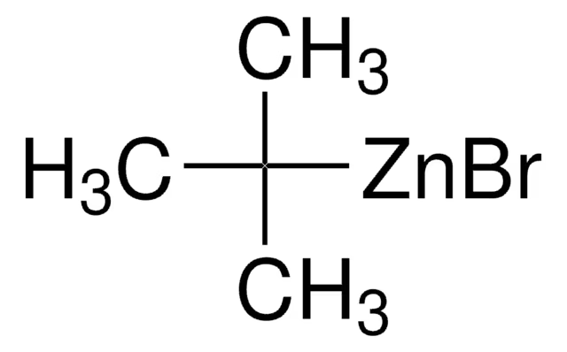 Tert Butylzinc Bromide -0.5 M in THF structure, CAS 7565-59-5