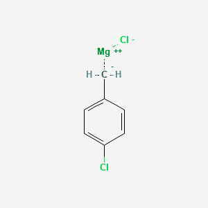 4-Chlorobenzylmagnesium Chloride -1.0 M in 2-Me-THF structure, CAS 874-72-6