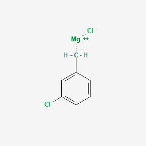 3-Chlorobenzylmagnesium Chloride - 1.0 M in 2-Me-THF structure, CAS 29874-01-9