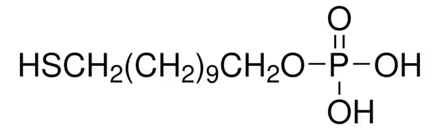 11-mercaptoundecylphosphonic acid structure, CAS 188678-49-1