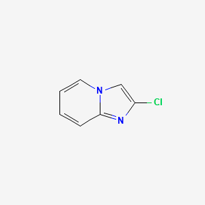 2-chloroH-imidazo[1,2-a]pyridine structure, CAS 3999-05-1