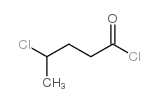 4-(chloromethyl)pentanoyl chloride structure, CAS 63480-12-6