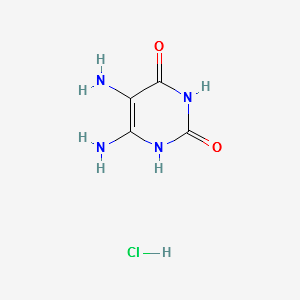 Diaminouracildihydrochloride structure, CAS 53608-89-2