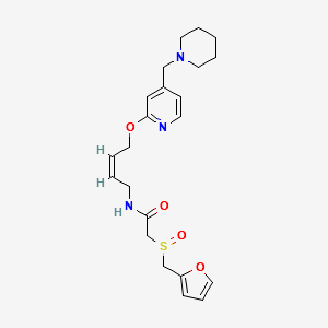 rac Lafutidine structure, CAS 206449-93-6
