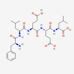 PHE-LEU-GLU-GLU-LEU structure, CAS 69729-06-2