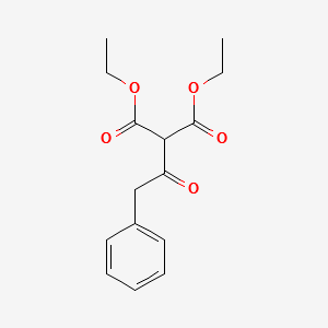 Diethyl(phenylacetyl)malonate structure, CAS 20320-59-6