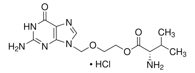 Valacyclovir Hcl structure, CAS 136489-37-7