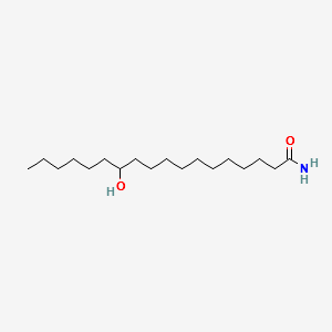 12-HYDROXYSTEARAMIDE structure, CAS 7059-49-6