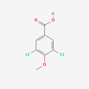 3,5-DICHLORO-4-METHOXYBENZOIC ACID structure, CAS 37908-97-7