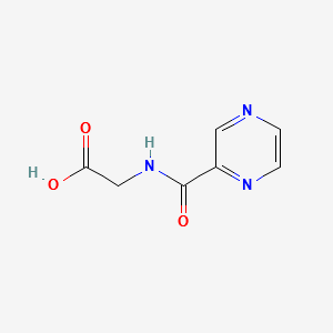 Pyrazinuric acid structure, CAS 57229-37-5