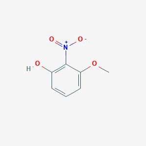 3-Methoxy-2-nitrophenol structure, CAS 3114-61-2