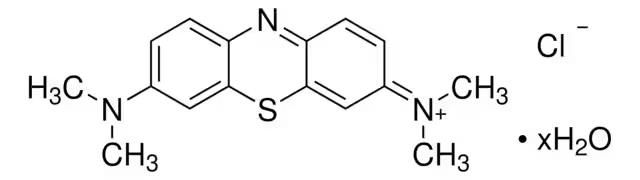 METHYLENE BLUE structure, CAS 122965-43-9