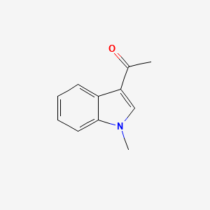 1-(1-Methyl-1H-indol-3-yl)ethanone structure, CAS 19012-02-3