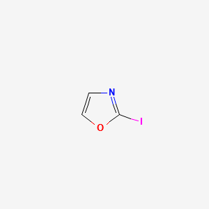 2-IODOOXAZOLE structure, CAS 877614-97-6