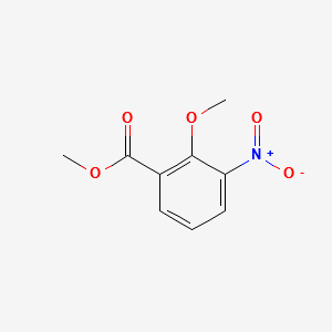 METHYL-2-METHOXY-3-NITROBENZOATE structure, CAS 90564-26-4