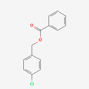 4-Chlorobenzyl benzoate structure, CAS 20386-93-0