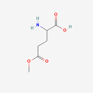 H-DL-GLU(OME)-OH structure, CAS 14487-45-7