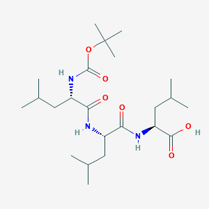 Boc-Leu-Leu-Leu-OH structure, CAS 18868-20-7