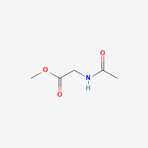METHYL N-ACETYLGLYCINATE structure, CAS 1117-77-7
