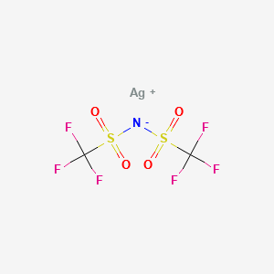 Sliver bis(trifluoromethane sulfonimide) structure, CAS 189114-61-2