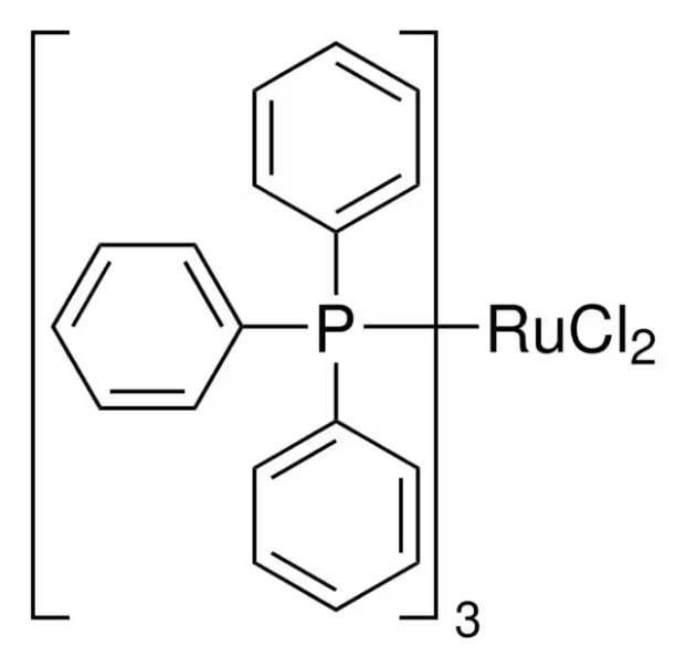 CHLOROHYDRIDOTRIS(TRIPHENYLPHOSPHINE)RUTHENIUM (II) structure, CAS 55102-19-7