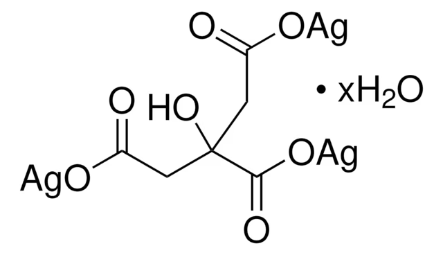 SILVER CITRATE structure, CAS 126-45-4