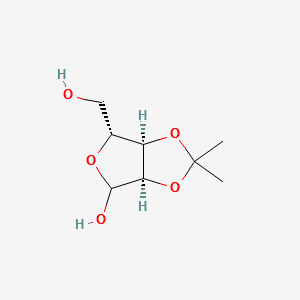 2,3-O-Isopropylidene-D-ribofuranose structure, CAS 4099-88-1