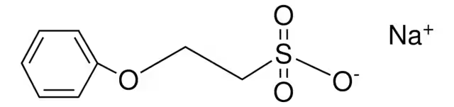Ethanesulfonic acid, 2-(chloroamino)-, sodium salt structure, CAS 144557-26-6
