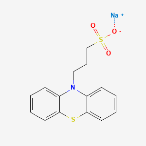 10H-Phenothiazine-10-propanesulfonic acid, sodiuM salt structure, CAS 101199-38-6