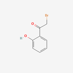 2-Bromo-1-(2-hydroxyphenyl)ethanone structure, CAS 2491-36-3