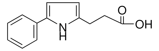 3-(5-phenyl-1H-pyrrol-2-yl)propanoic acid structure, CAS 79720-70-0