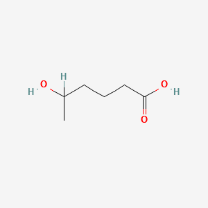 5-HYDROXYHEXANOIC ACID structure, CAS 185956-02-9