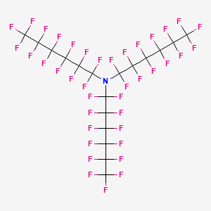 Perfluorotrihexylamine structure, CAS 432-08-6