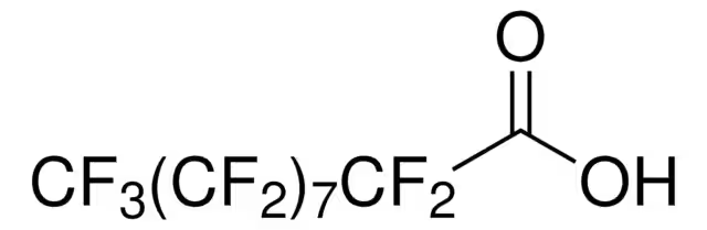 PERFLUORODECANOIC ACID structure, CAS 335-76-2