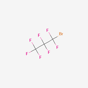 HEPTAFLUORO-N-PROPYL BROMIDE structure, CAS 422-85-5