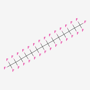 PERFLUOROTETRADECANE structure, CAS 307-62-0