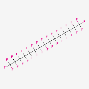PERFLUOROPENTADECANE structure, CAS 2264-03-1